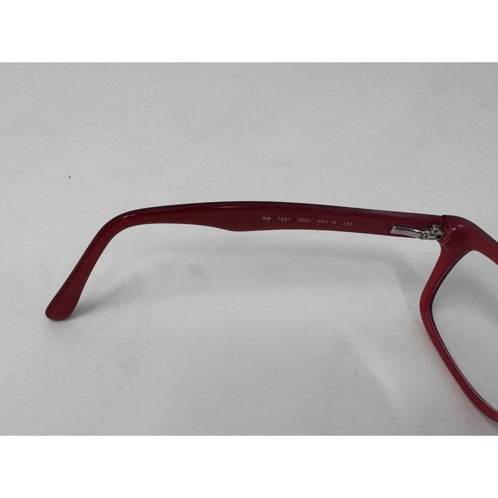 Ray-Ban RB1531 Junior Eyeglass Frames Only 48-16-130 Red 3592